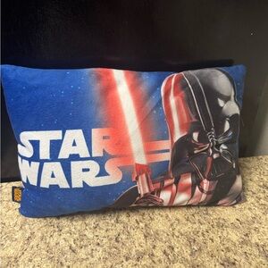 Star Wars Blue and White Logo Pillow